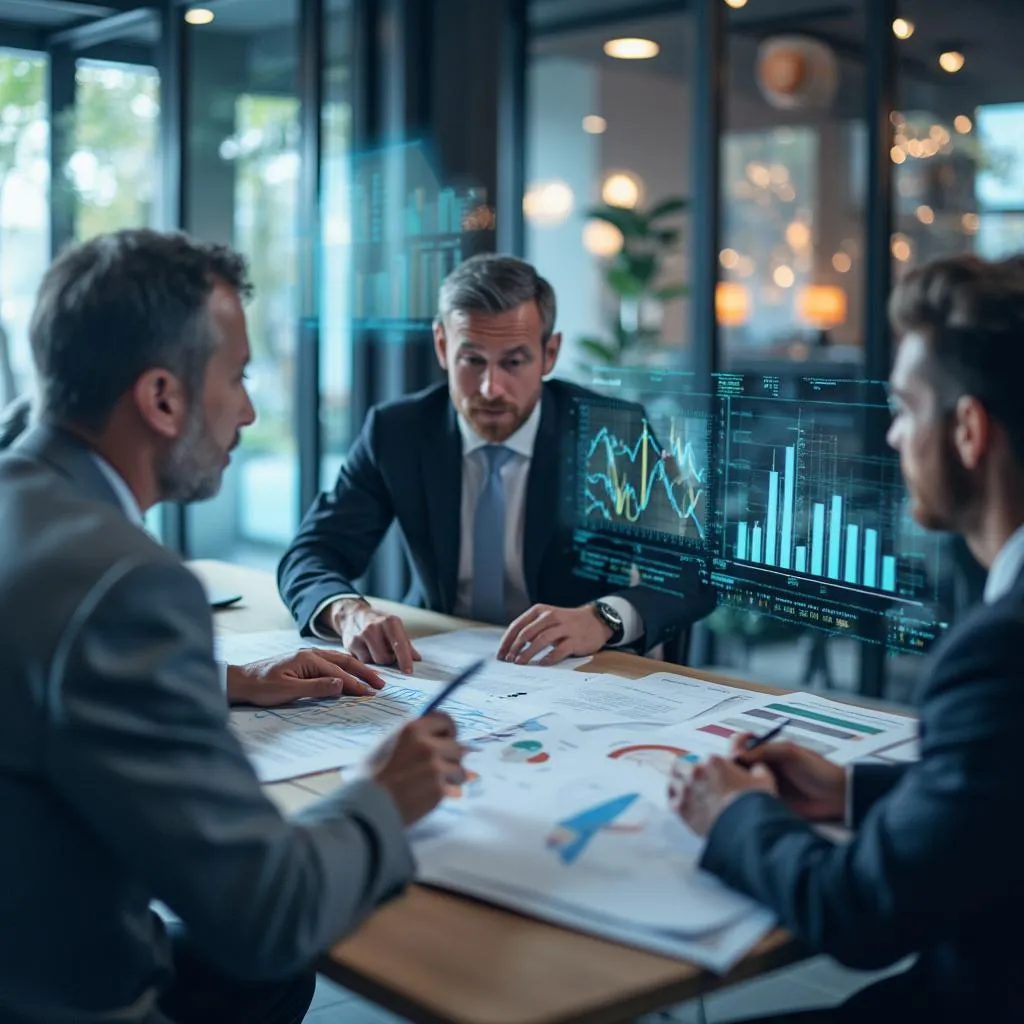 Consultores analizando perfil inversor